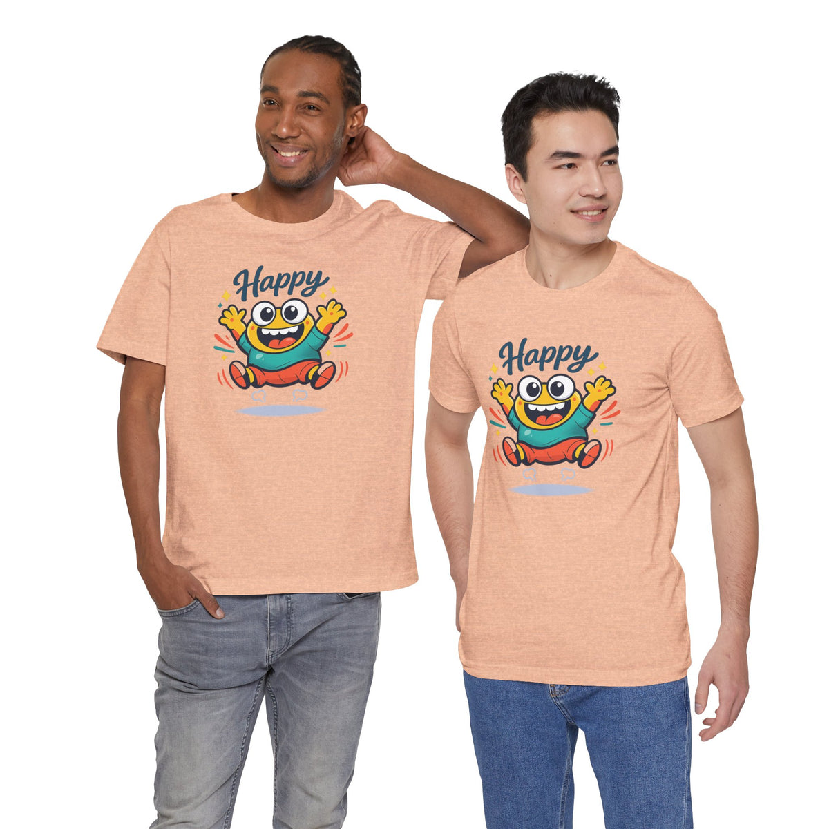 Happy Mood Blob T Shirt Cute Kawaii Graphic Tee