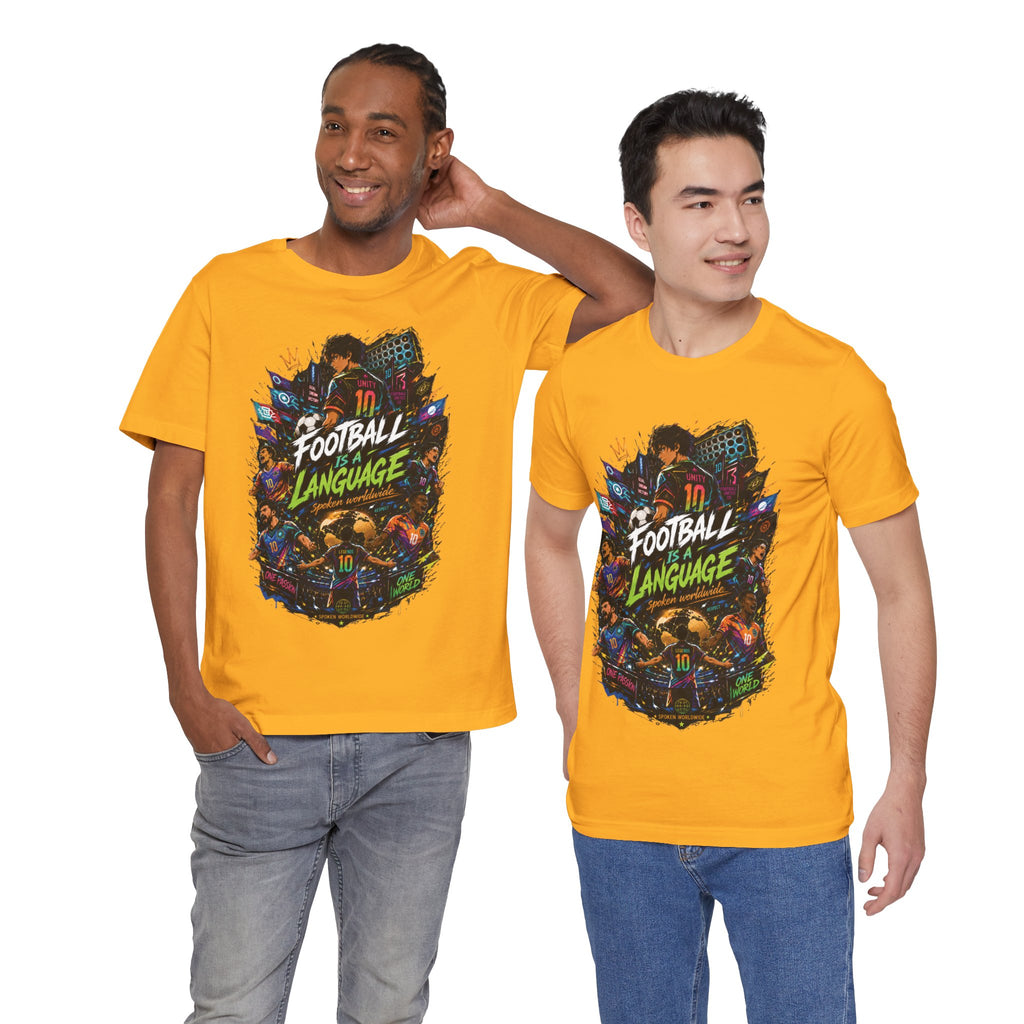 Football Is a Language Graphic T Shirt