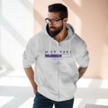 Hot Take Loading Zip Hoodie — "HOT TAKE" Retro Progress Bar Zip Hoodie