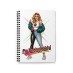 I'm Unstoppable Spiral Notebook – Motivational Ruled Journal